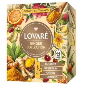 Zestaw Herbat Imbirowych 32 sasz Lovare